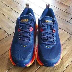 Hoka One One Challenger ATR 6 Shoes  Mens 8.5D  Blue Orange